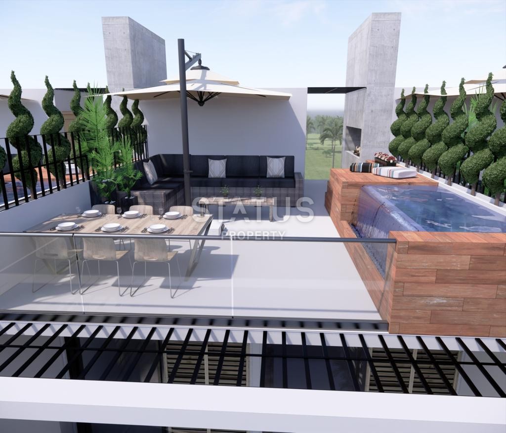 Современная вилла 4+1 (250 м?) в новом комплексе в Каршияке фото 4