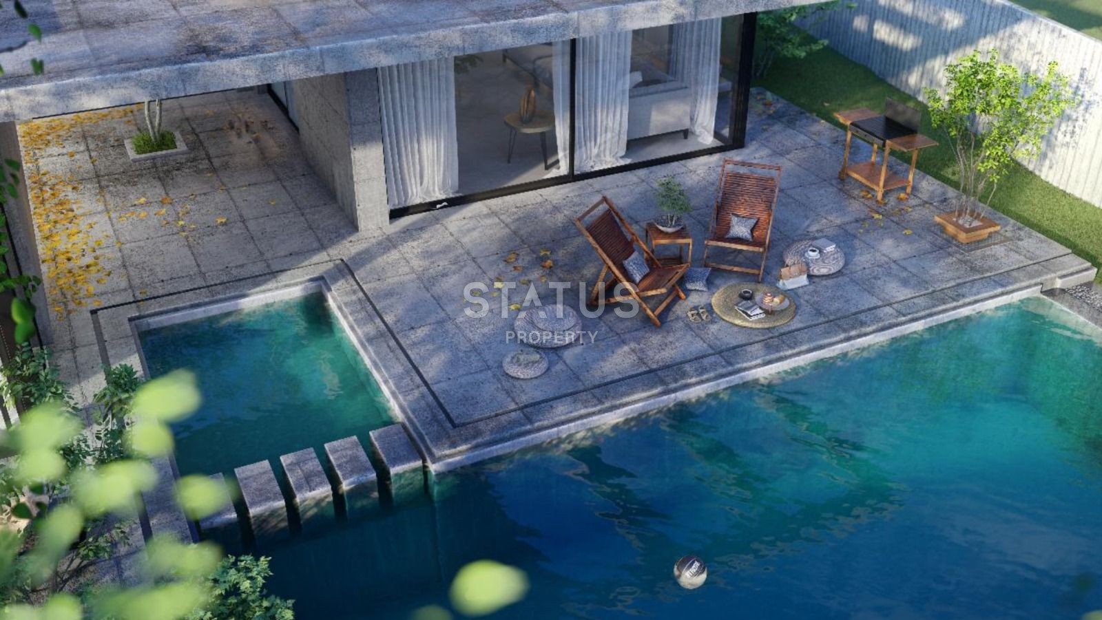 Роскошная вилла 3+1 (183 м?) с бассейном  в 100 метрах от пляжа фото 5