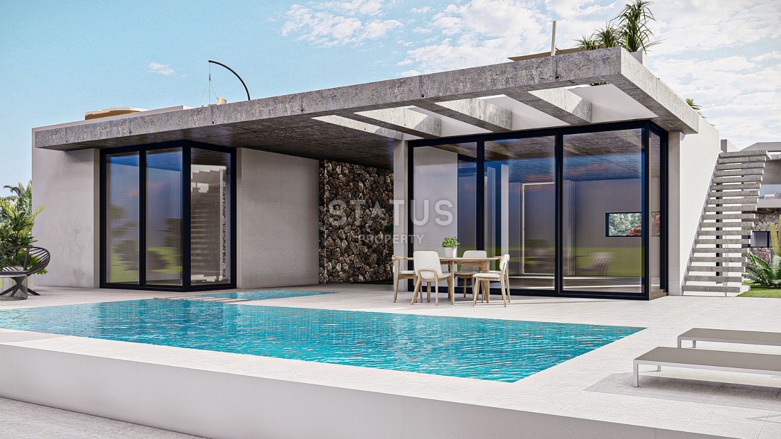 Роскошная вилла 3+1 (183 м?) с бассейном  в 100 метрах от пляжа фото 27