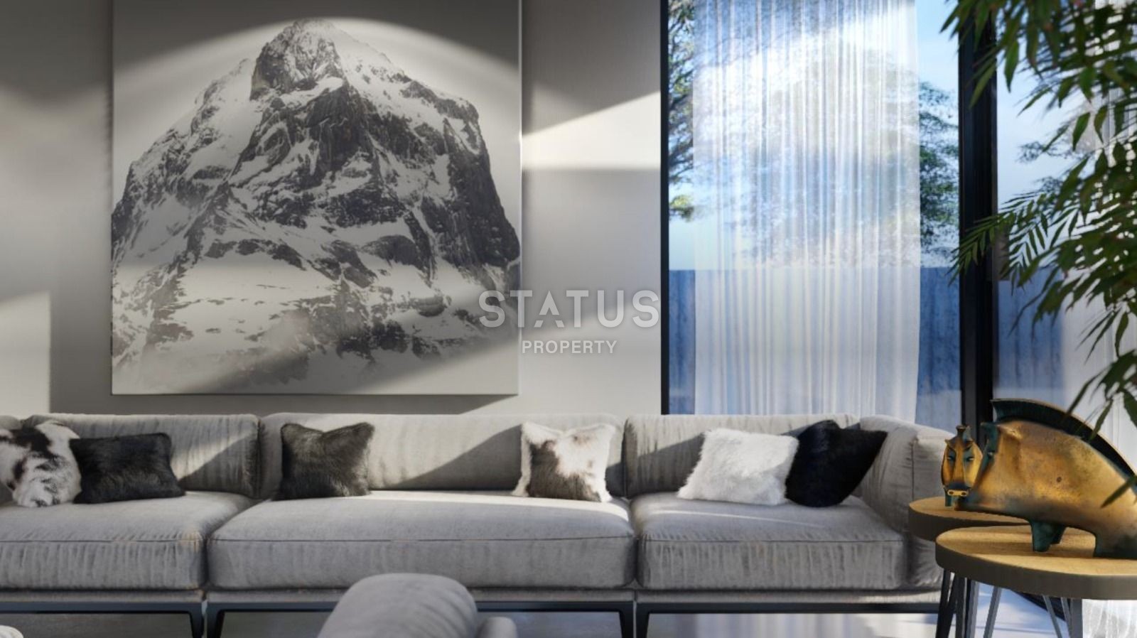 Роскошная вилла 3+1 (183 м?) с бассейном  в 100 метрах от пляжа фото 30