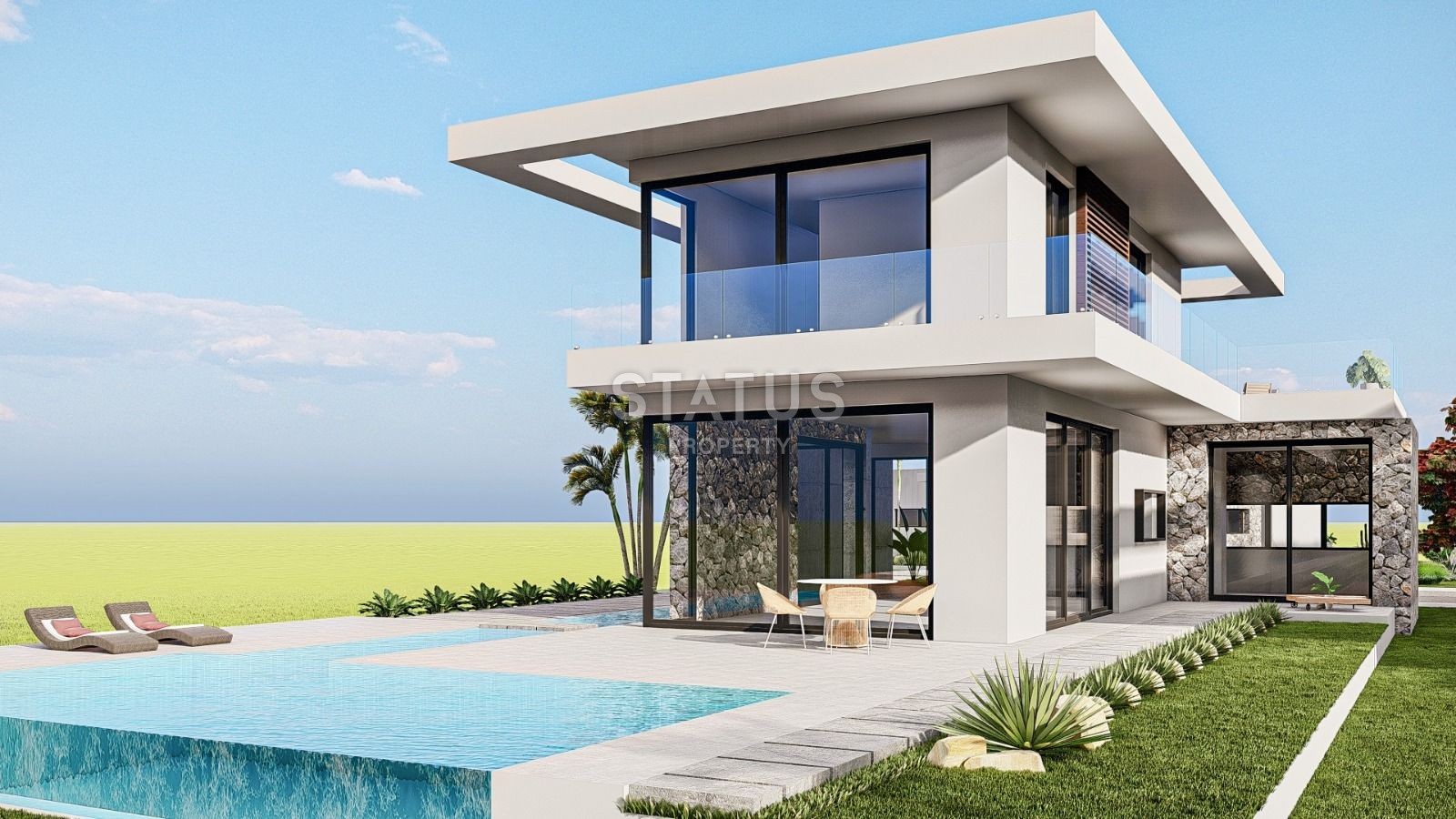 Роскошная вилла 4+1 (183м?) с бассейном  в 100 метрах от пляжа фото 15