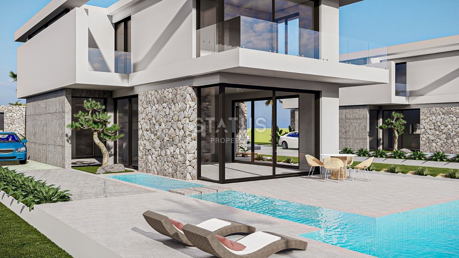 Роскошная вилла 4+1 (183м?) с бассейном  в 100 метрах от пляжа фото 25