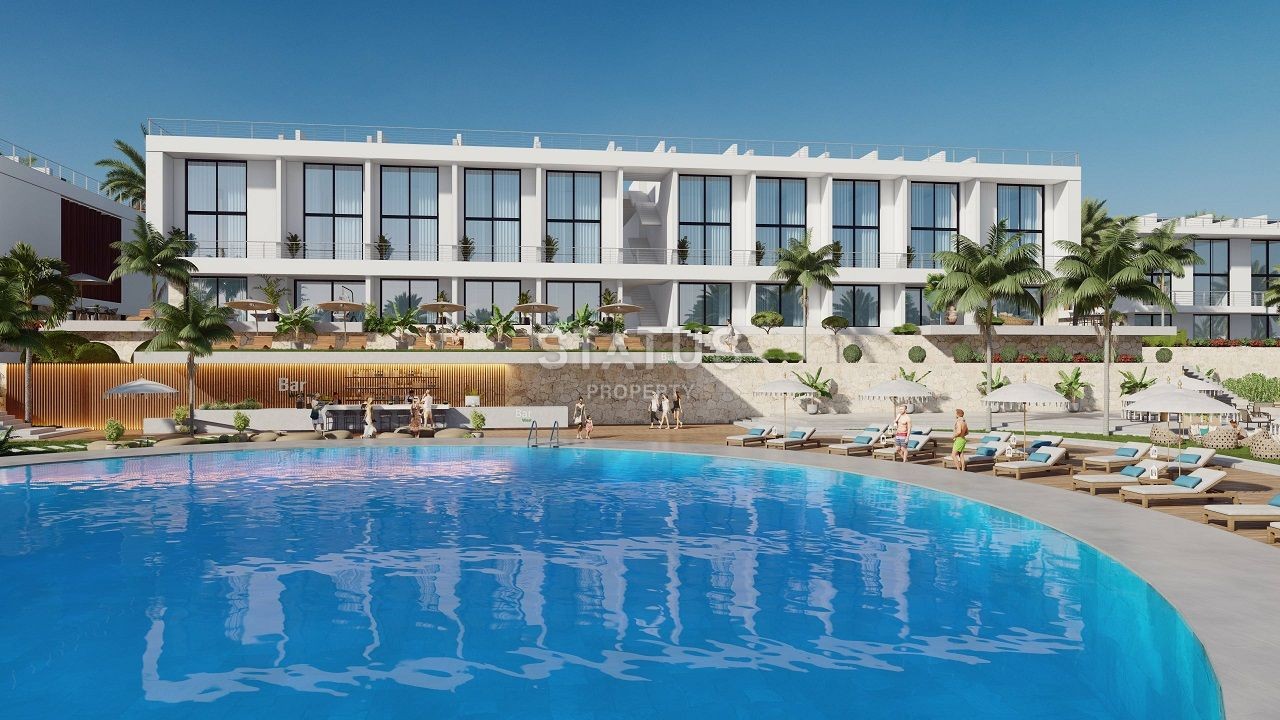 Студия Penthouse 38 м2 с большой террасой на крыше в  красивом комплексе в Эсентепе фото 27