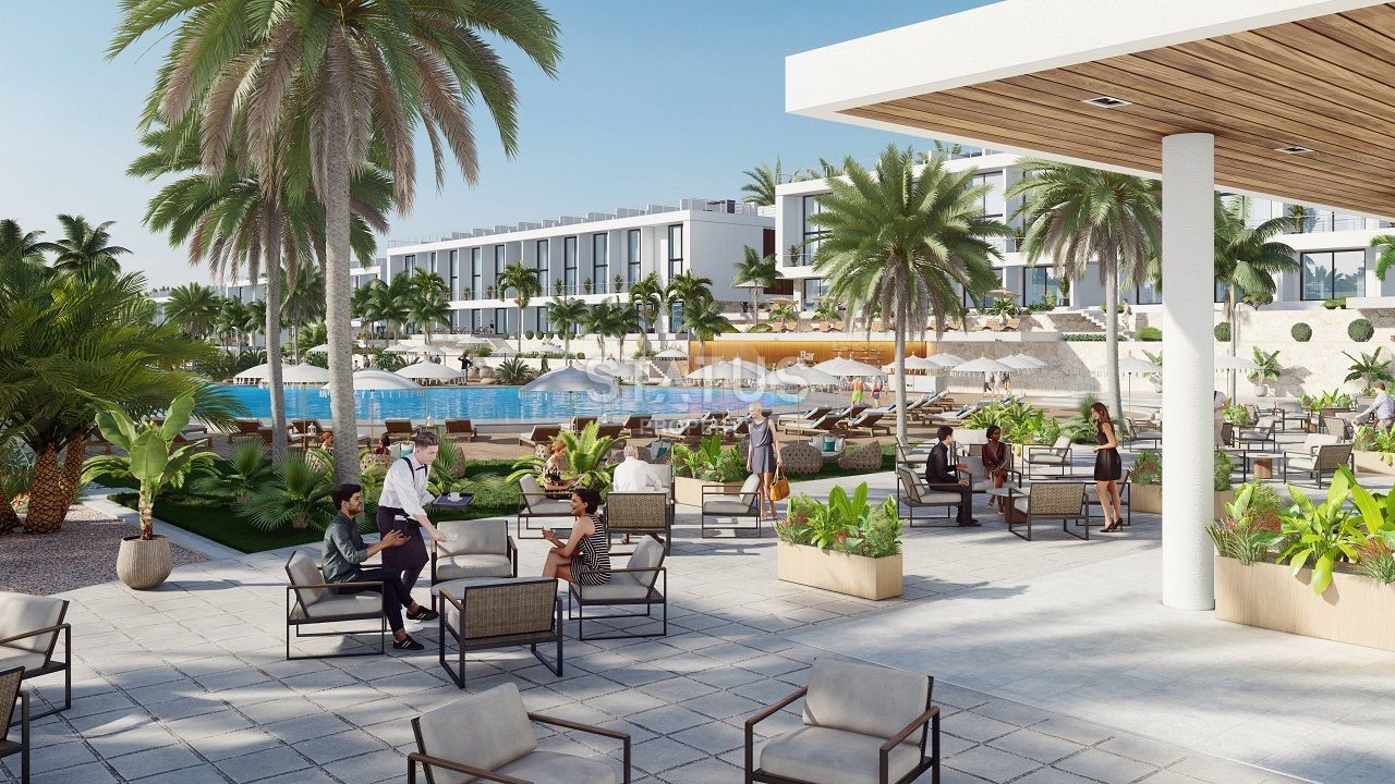 Двухкомнатная квартира 54 м2 с собственным садом в Эсентепе фото 26