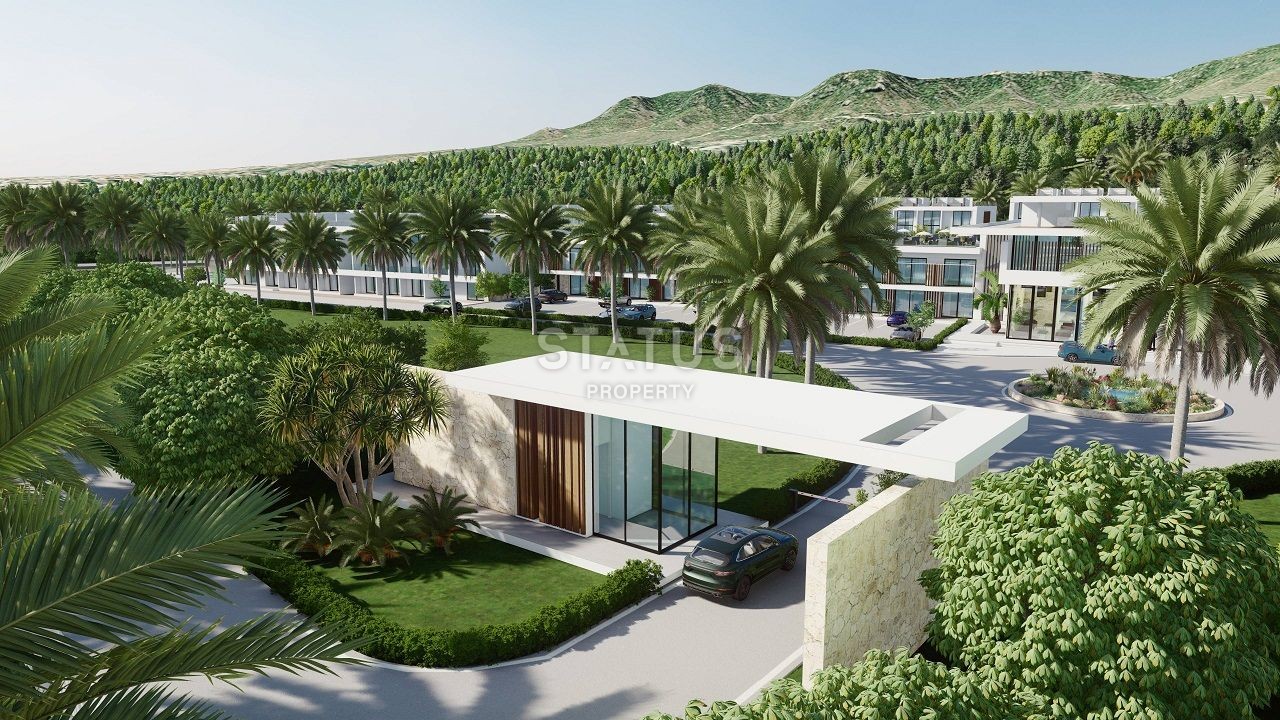 Apartment 2+1 (74 m2) with private garden in Esentepe фото 3