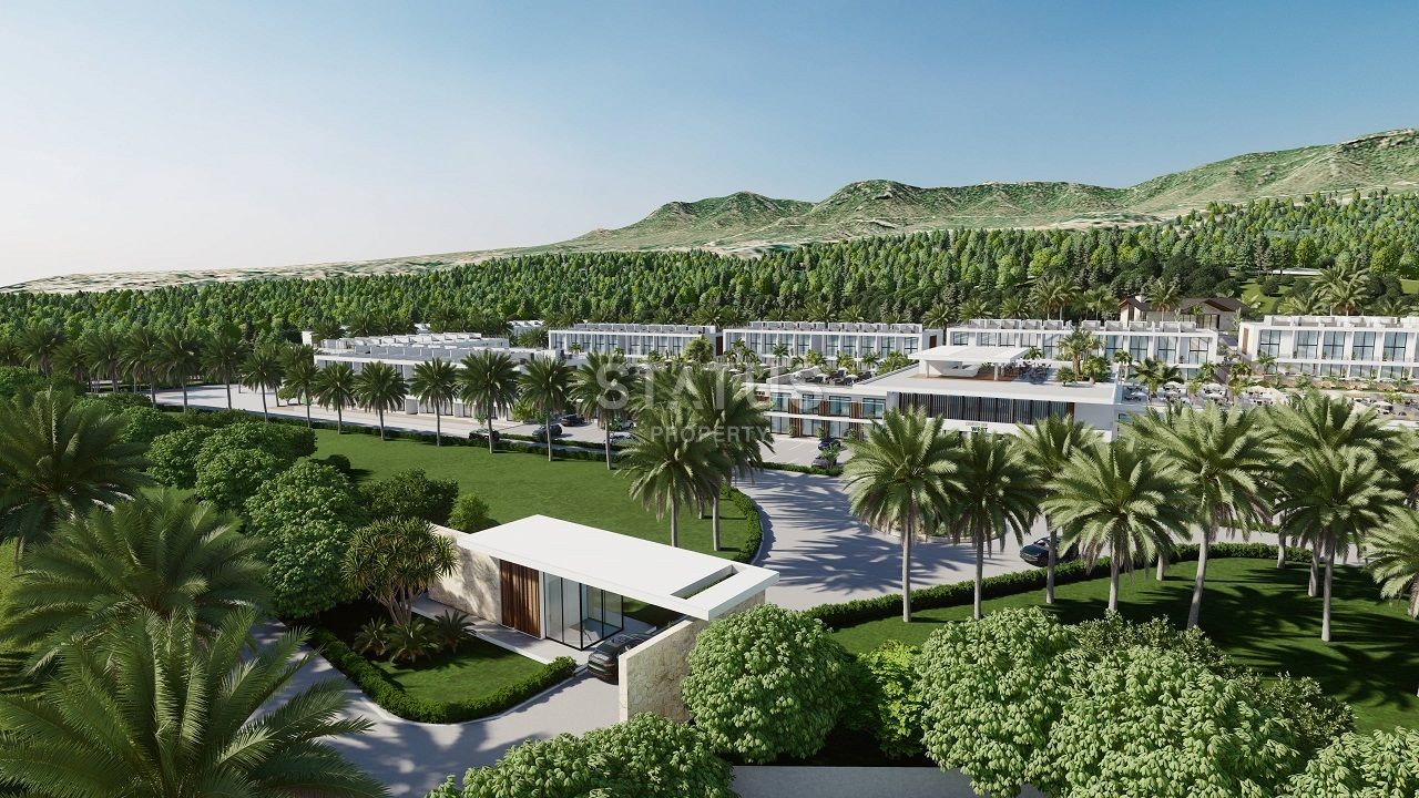 Apartment 2+1 (74 m2) with private garden in Esentepe фото 4