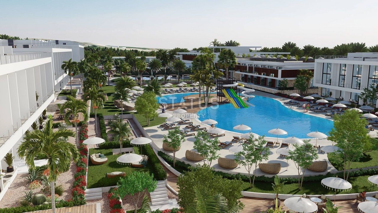 Apartment 2+1 (74 m2) with private garden in Esentepe фото 7