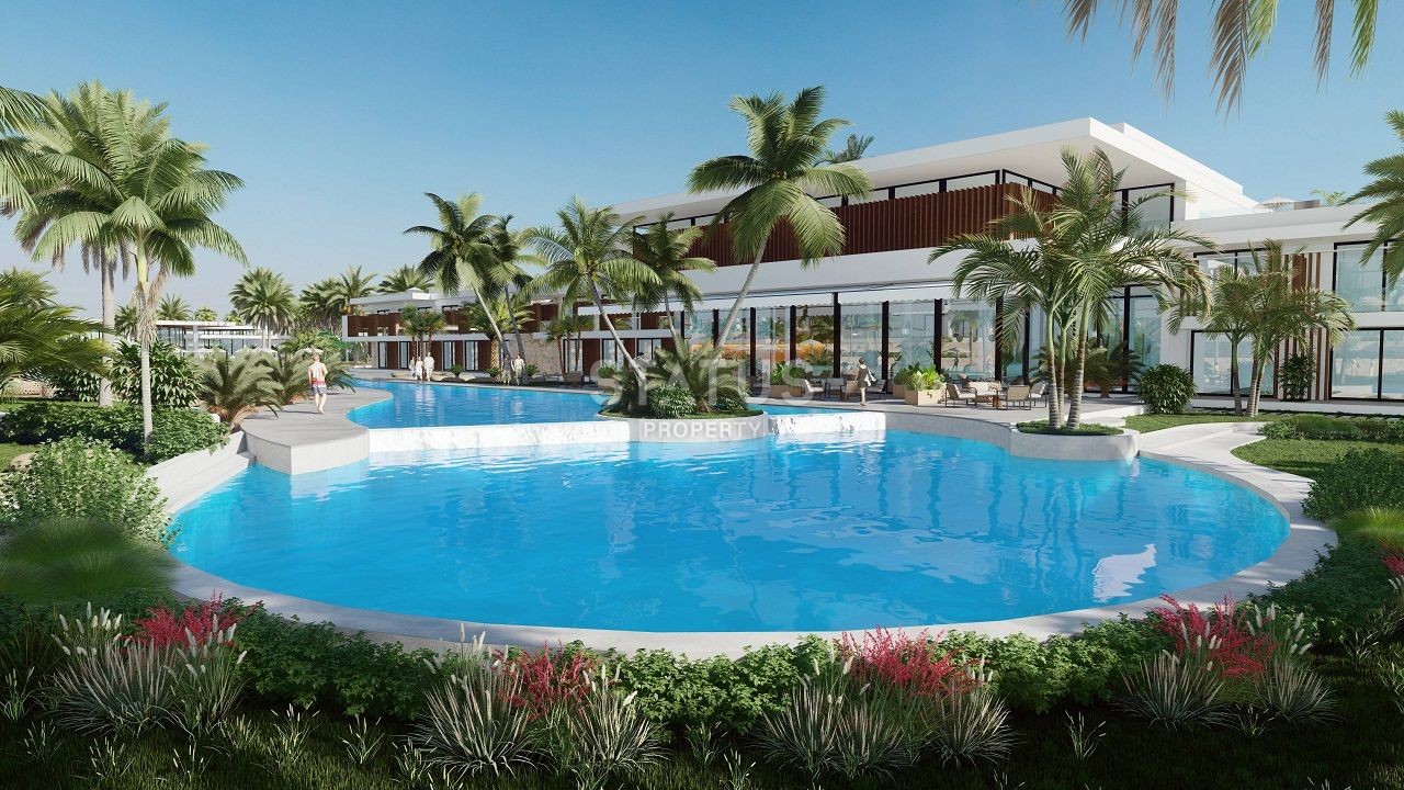 Apartment 2+1 (74 m2) with private garden in Esentepe фото 12