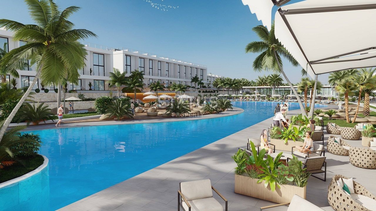 Apartment 2+1 (74 m2) with private garden in Esentepe фото 14