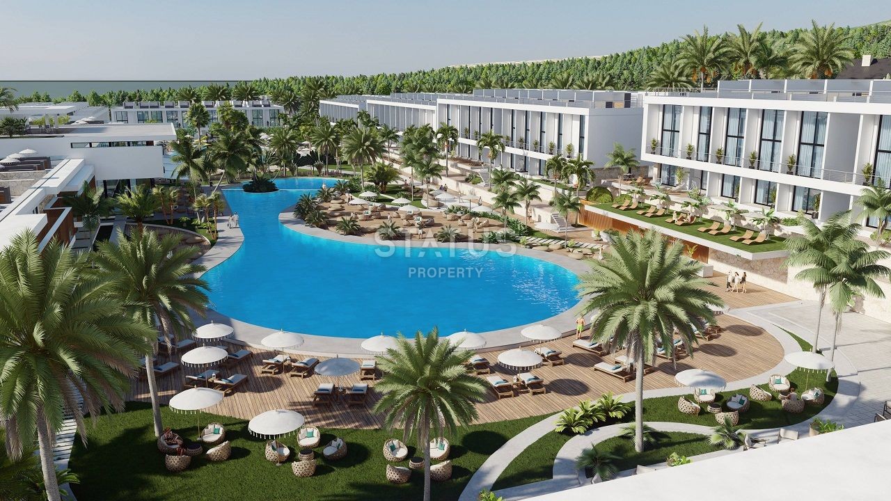 Apartment 2+1 (74 m2) with private garden in Esentepe фото 25