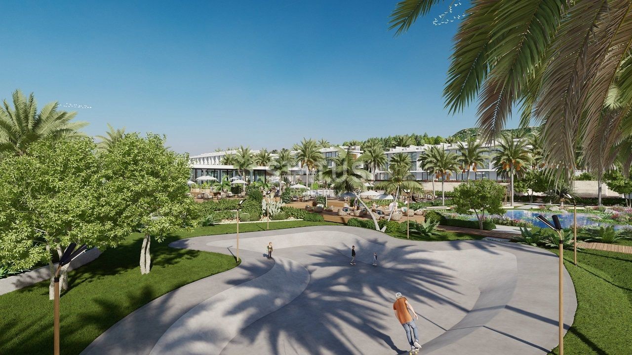 Apartment 2+1 (74 m2) with private garden in Esentepe фото 34