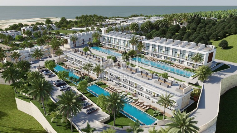 Четырехкомнатная квартира Loft 151 м2 с балконом 24 м2 в красивом комплексе в Эсентепе фото 1