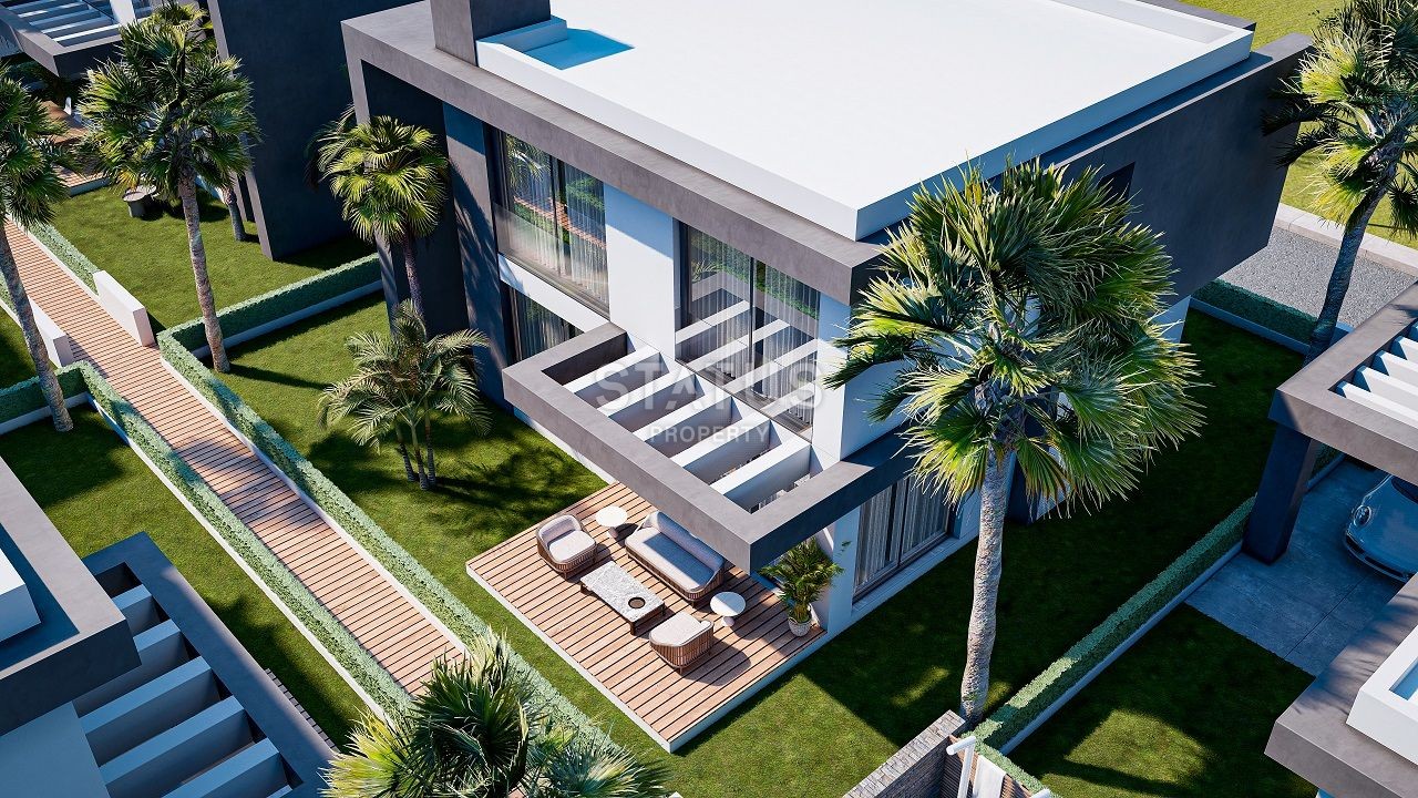 Вилла 3+1 (219 м?) с  собственным участком земли в 1 километре от моря фото 3