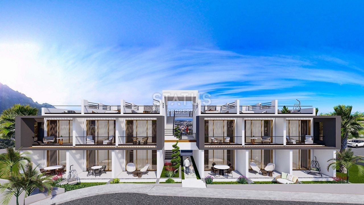 Студия 48 м?  с собственным садом 10 м? в новом комплексе с видом на море и горы  фото 3