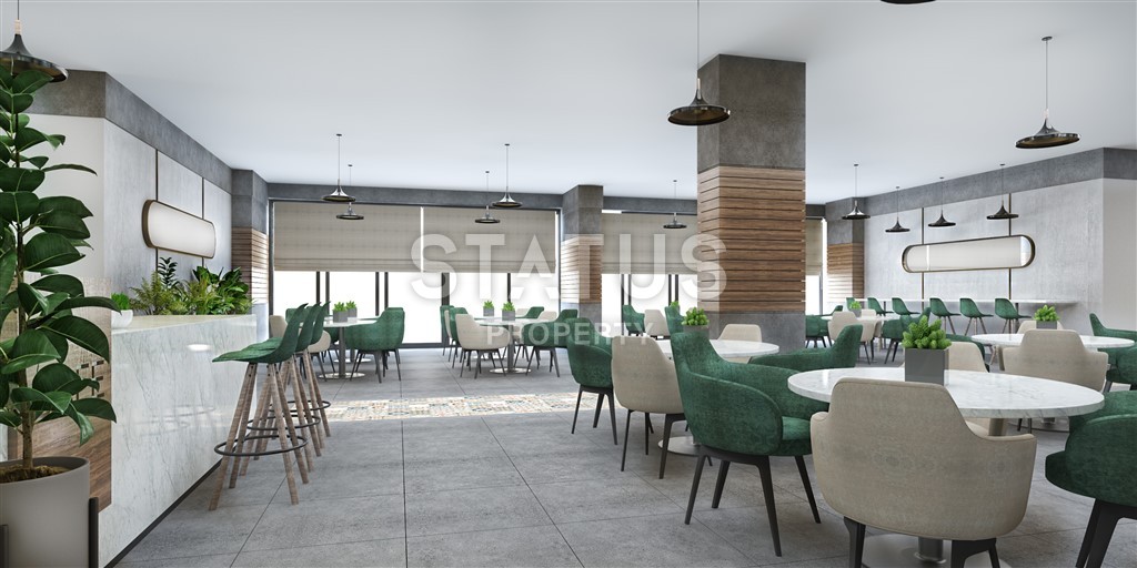 Инвестиционный проект в Авсалларе в окружении соснового леса! Низкие цены с без% рассрочкой! 42-94 кв. м. фото 9