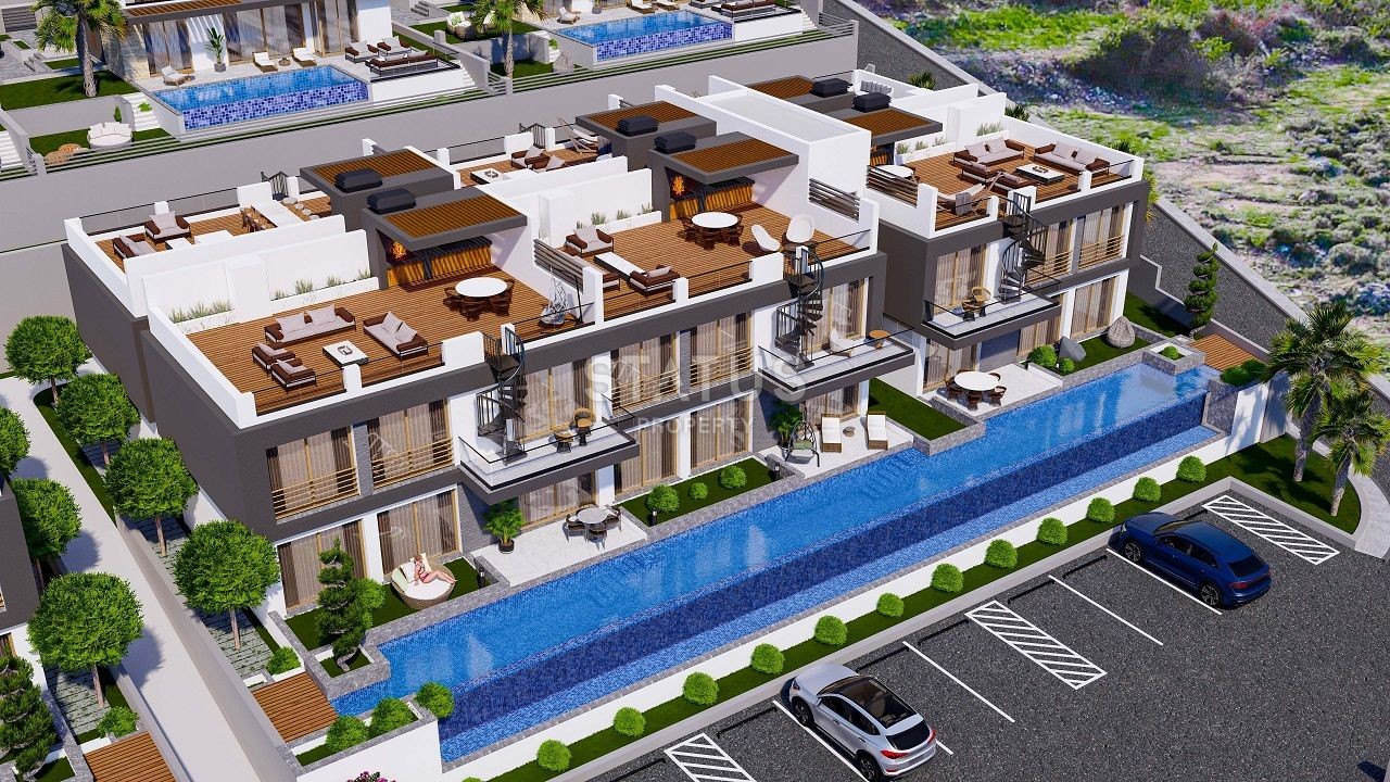 Apartment 2+1 (93 m?) with a private garden of 15 m? in a new complex in Lapta фото 14