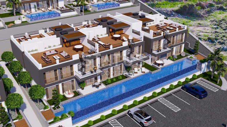Квартира Penthouse 2+1 (90 м?) в новом комплексе в Лапте фото 1