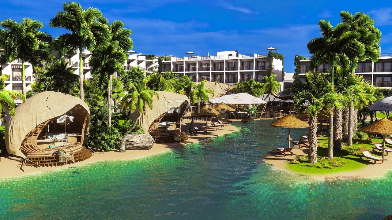 Студия Penthouse  35 м2 в красивом комплексе в 500 метрах от моря фото 20