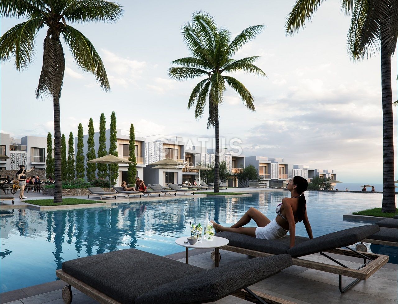 Квартира 1+1 Penthouse 60 м? с двумя террасами в Каршияке фото 7