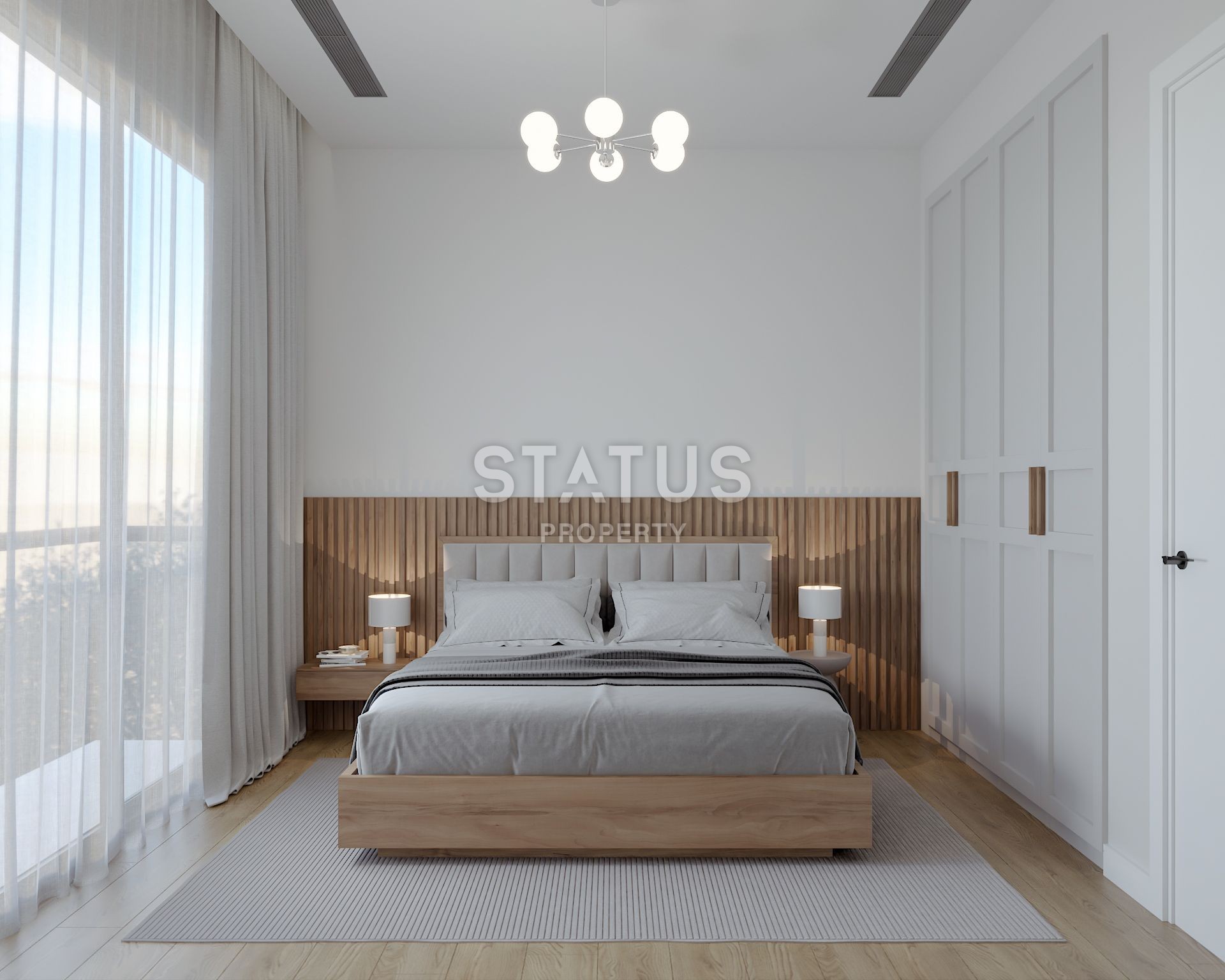 Квартира 1+1 Penthouse 60 м? с двумя террасами в Каршияке фото 15