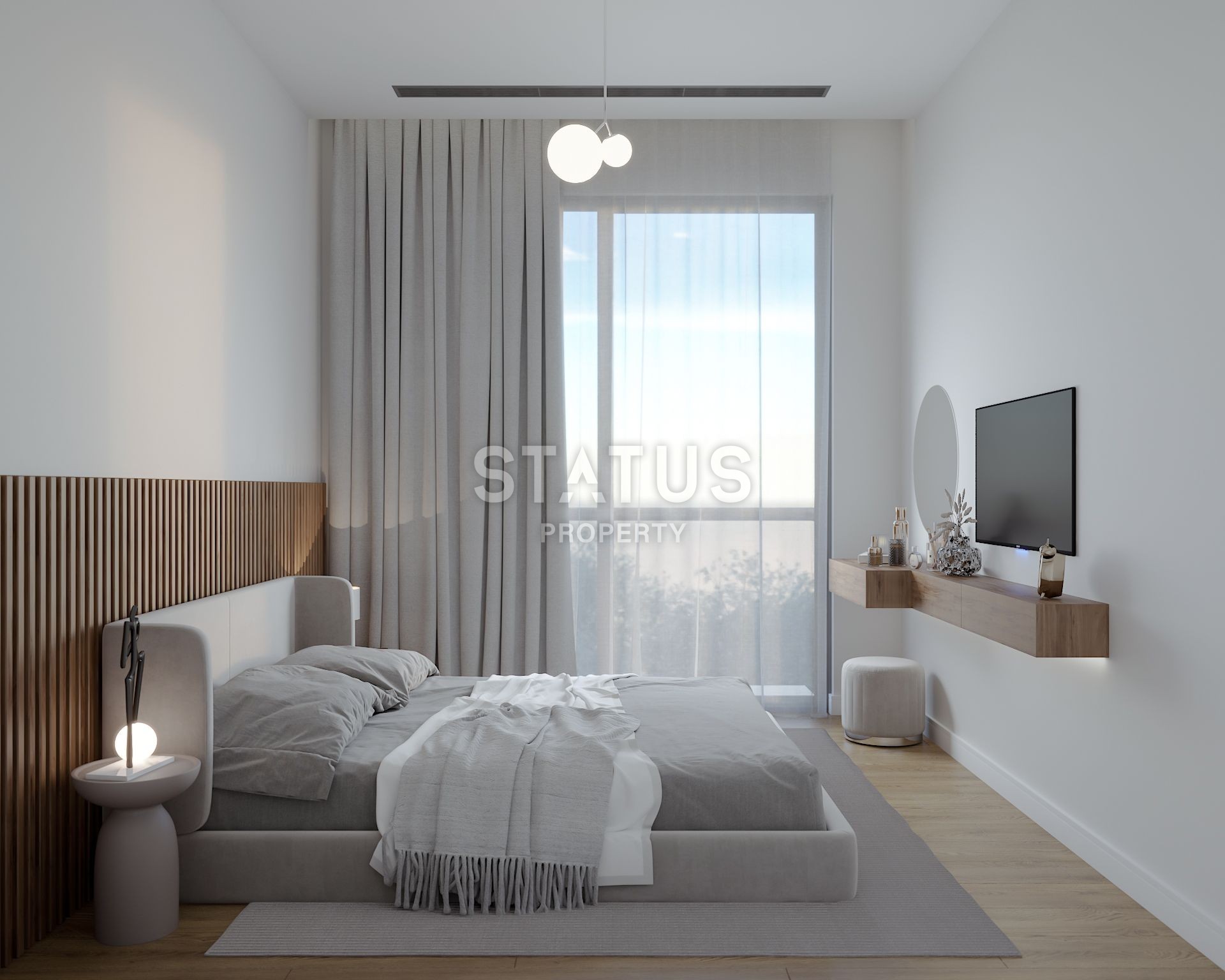 Квартира 2+1Penthouse 80 м? с двумя террасами в Каршияке фото 13