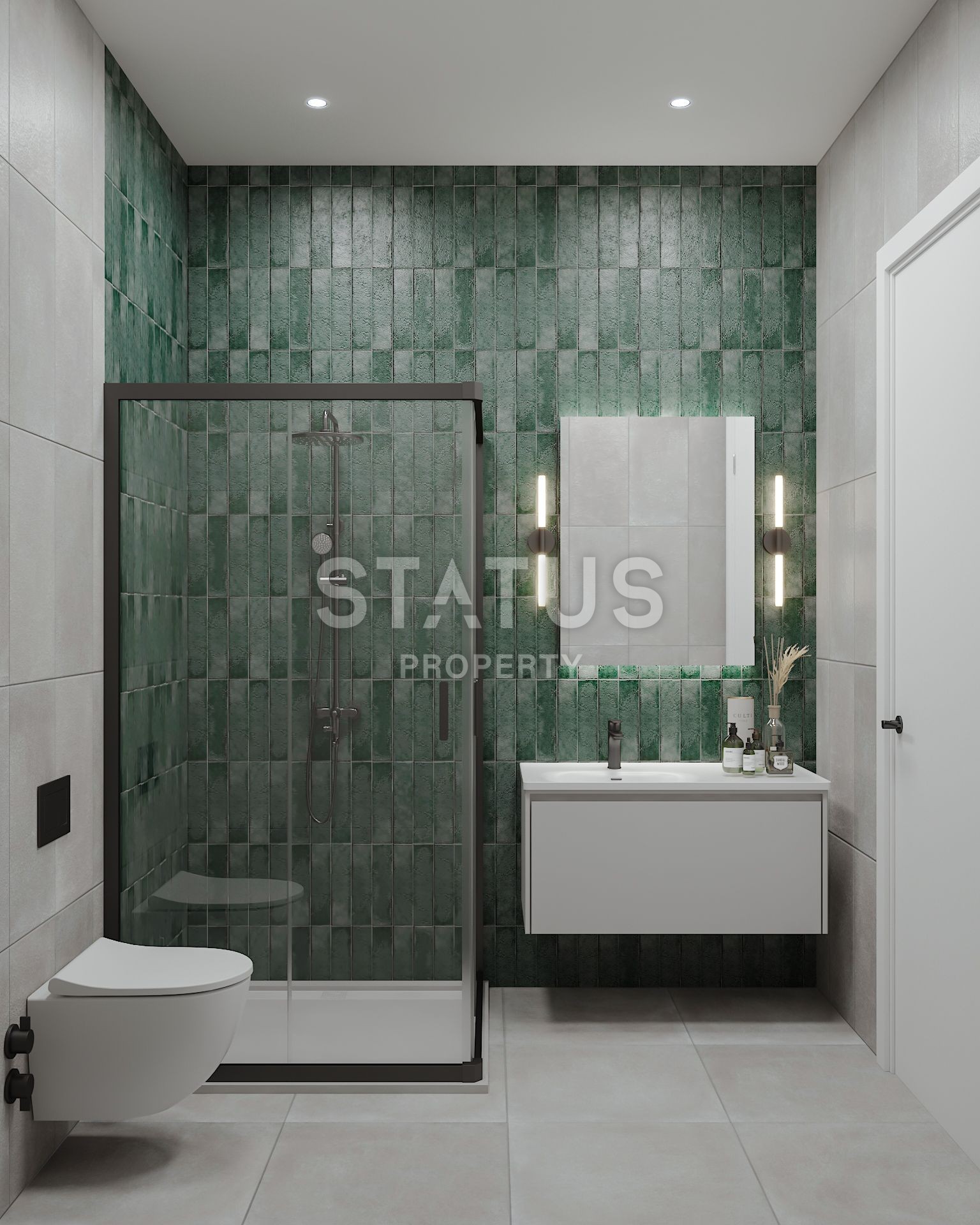 Квартира 2+1Penthouse 80 м? с двумя террасами в Каршияке фото 22