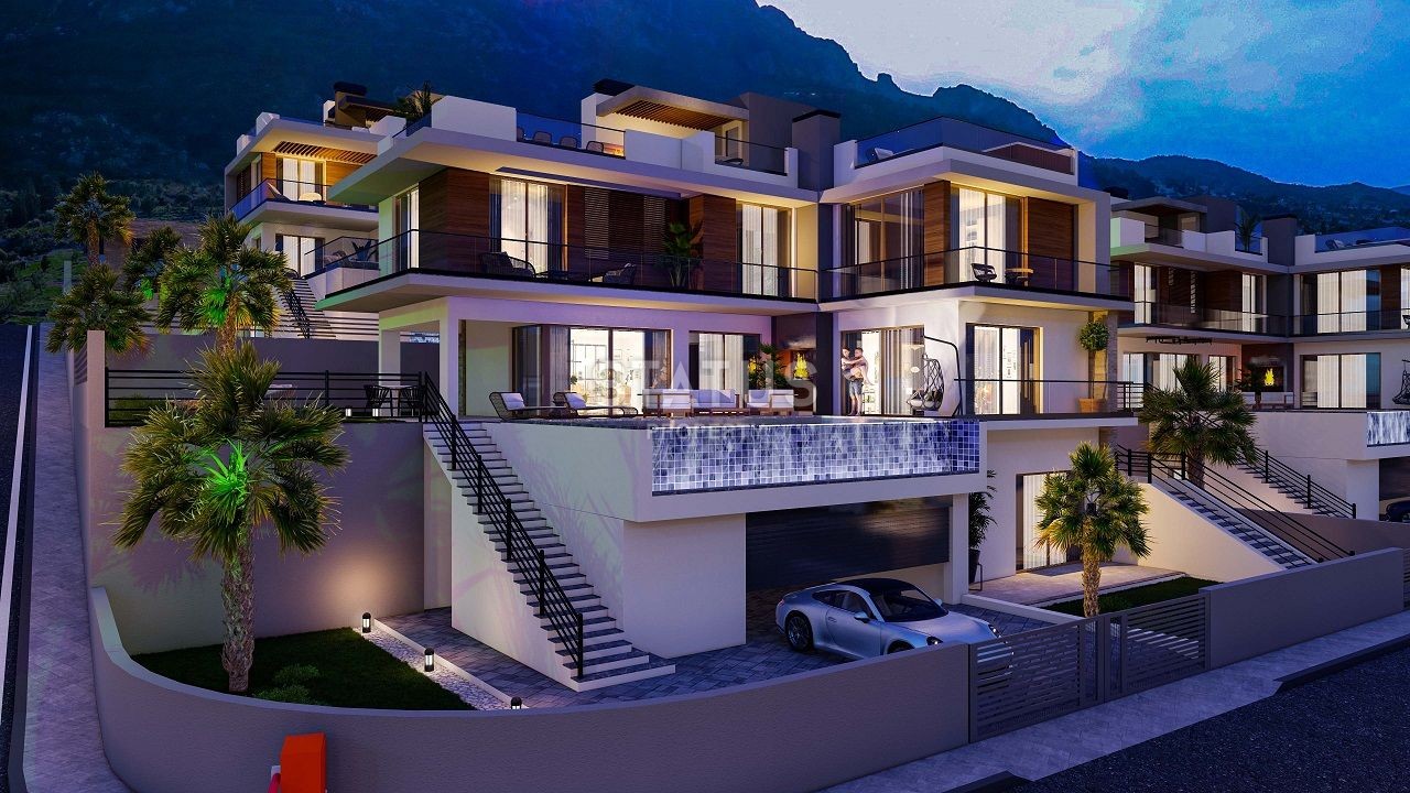 Вилла 5+2 (428 м?) с бассейном в новом комплексе в Лапте фото 9