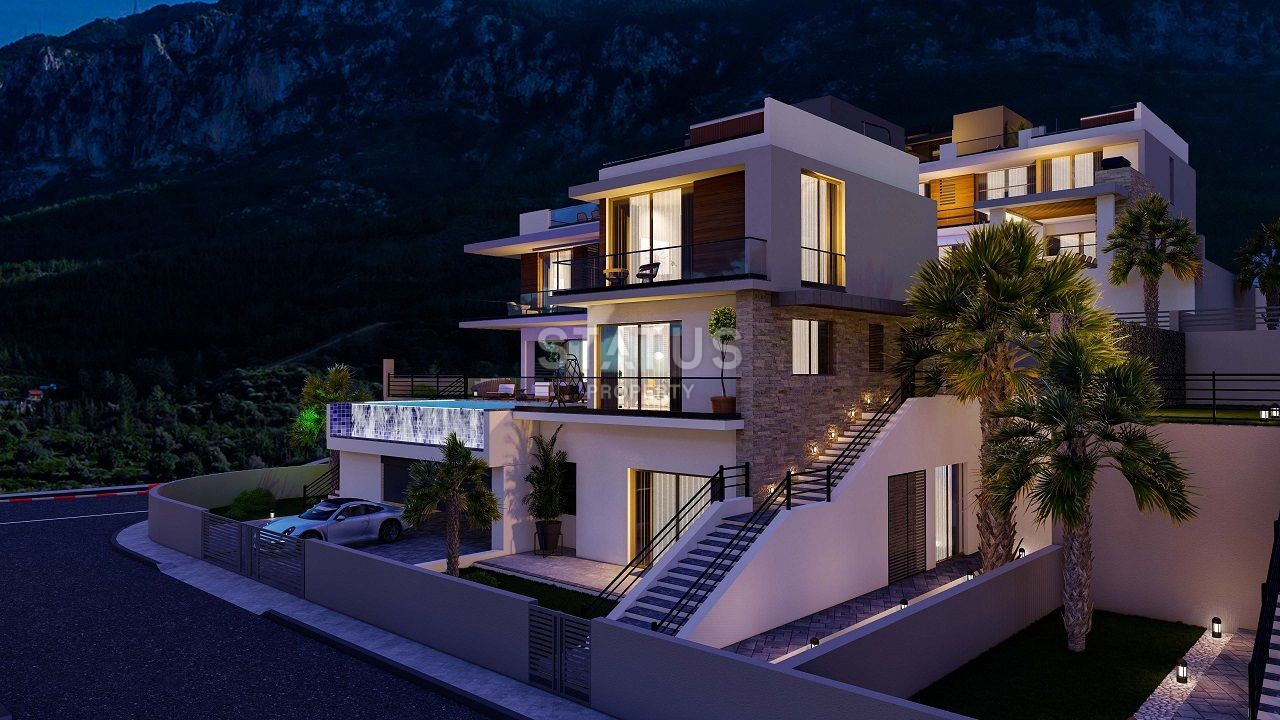 Вилла 5+2 (428 м?) с бассейном в новом комплексе в Лапте фото 11