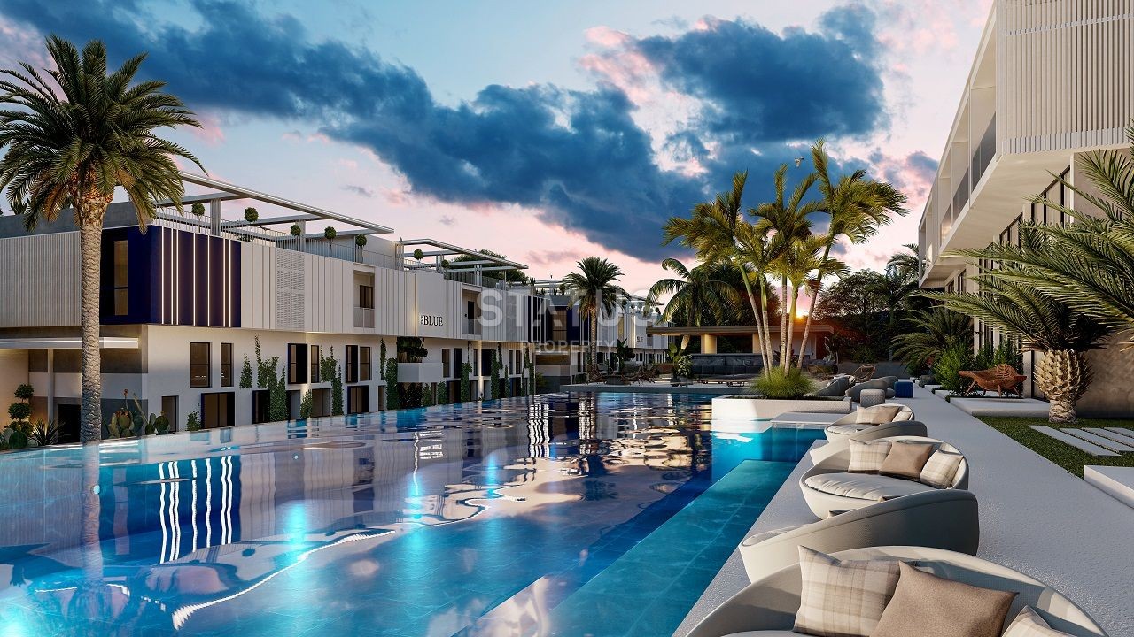 Квартира 1+1 Loft 63 м? c террасой и садом в Татлысу фото 36