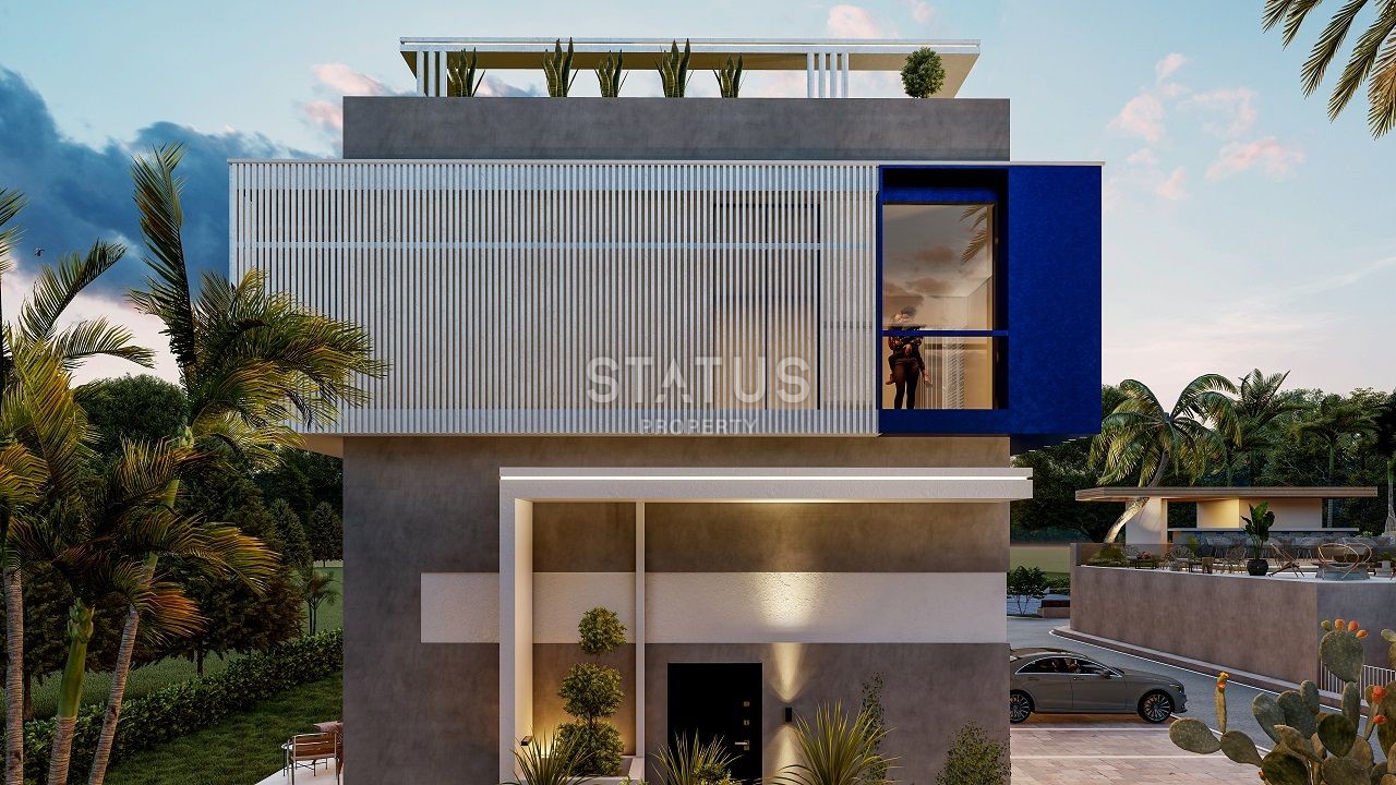 Квартира 1+1 Loft 63 м? c террасой и садом в Татлысу фото 39