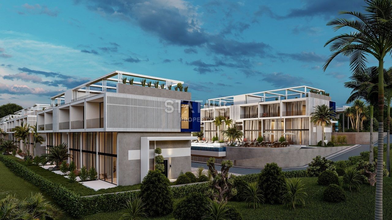 Квартира 1+1 Loft 63 м? c террасой и садом в Татлысу фото 40