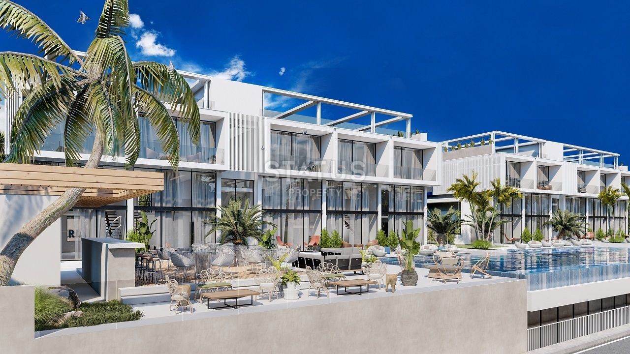 Квартира 1+1 Penthouse 48 м? c террасой  в Татлысу фото 4