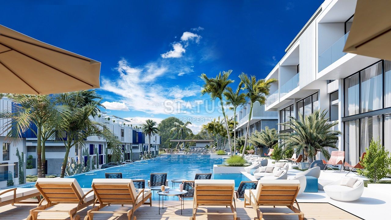 Квартира 1+1 Penthouse 48 м? c террасой  в Татлысу фото 6