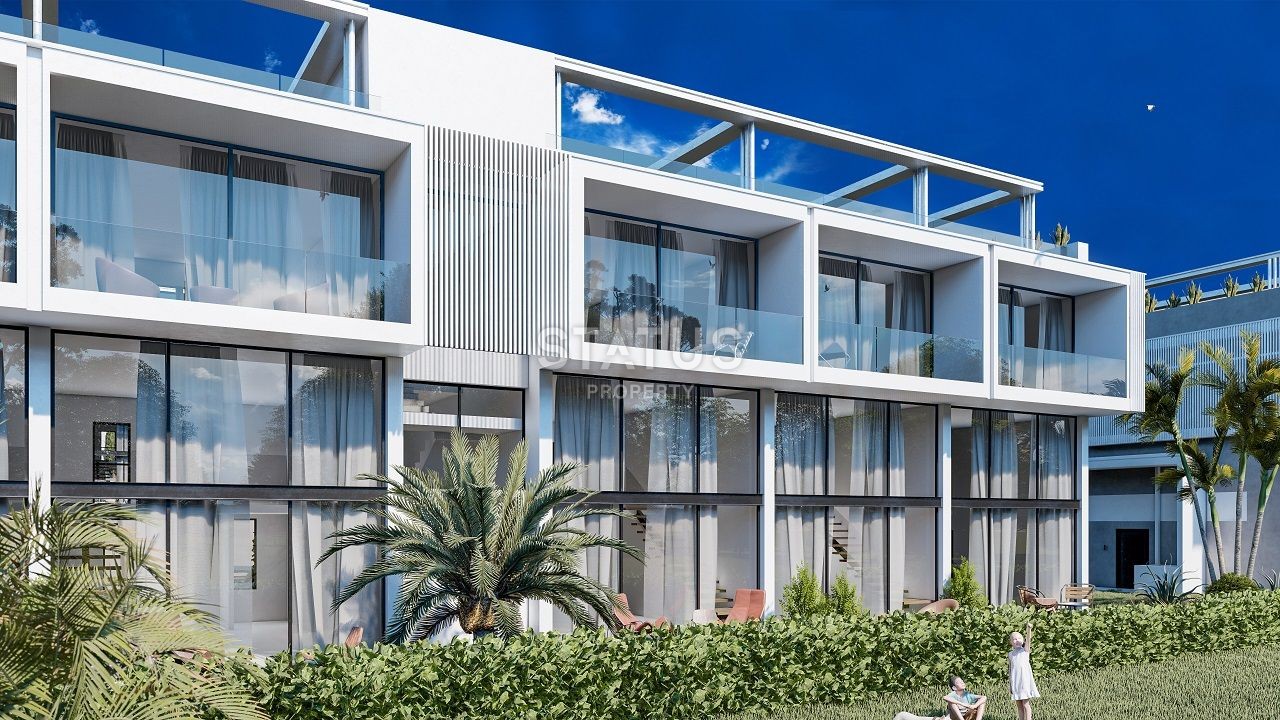 Квартира 1+1 Penthouse 48 м? c террасой  в Татлысу фото 8