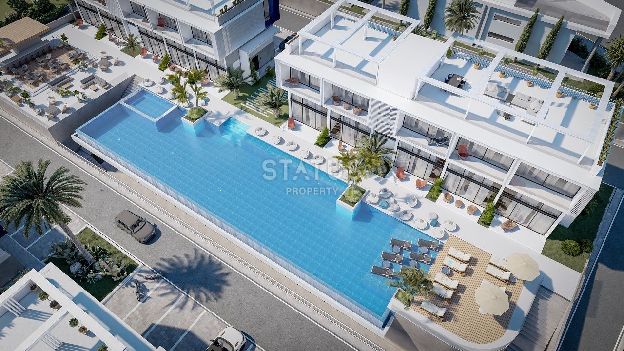 Квартира 1+1 Penthouse 48 м? c террасой  в Татлысу фото 19