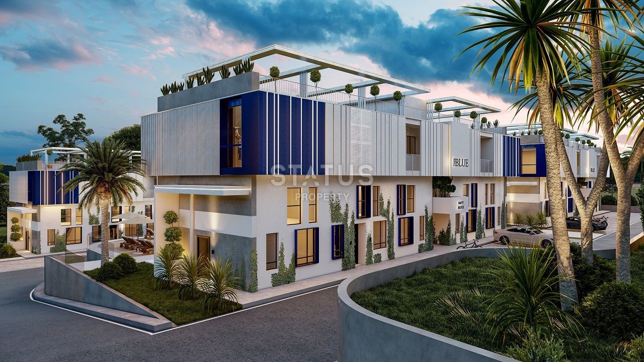 Квартира 1+1 Penthouse 48 м? c террасой  в Татлысу фото 33