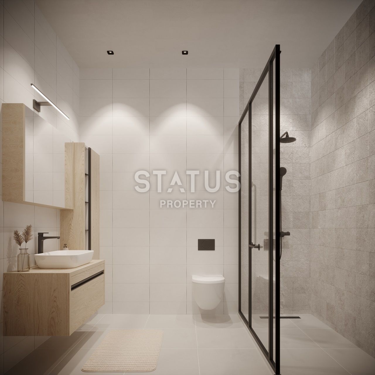 Двухкомнатная квартира (80 м?) в новом комплексе в Алсанджаке фото 5