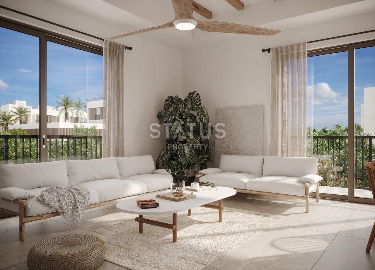 Двухкомнатная квартира (80 м?) в новом комплексе в Алсанджаке фото 8