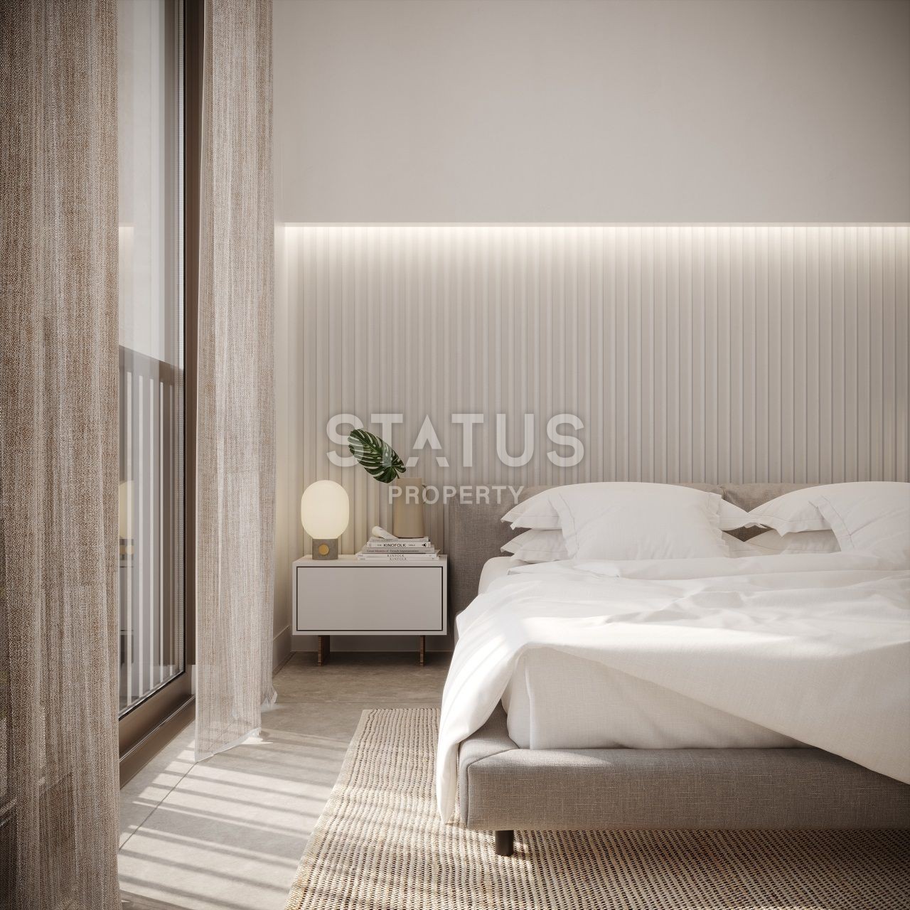 Двухкомнатная квартира 79 м? с садом 33 м? в новом комплексе в Алсанджаке фото 19