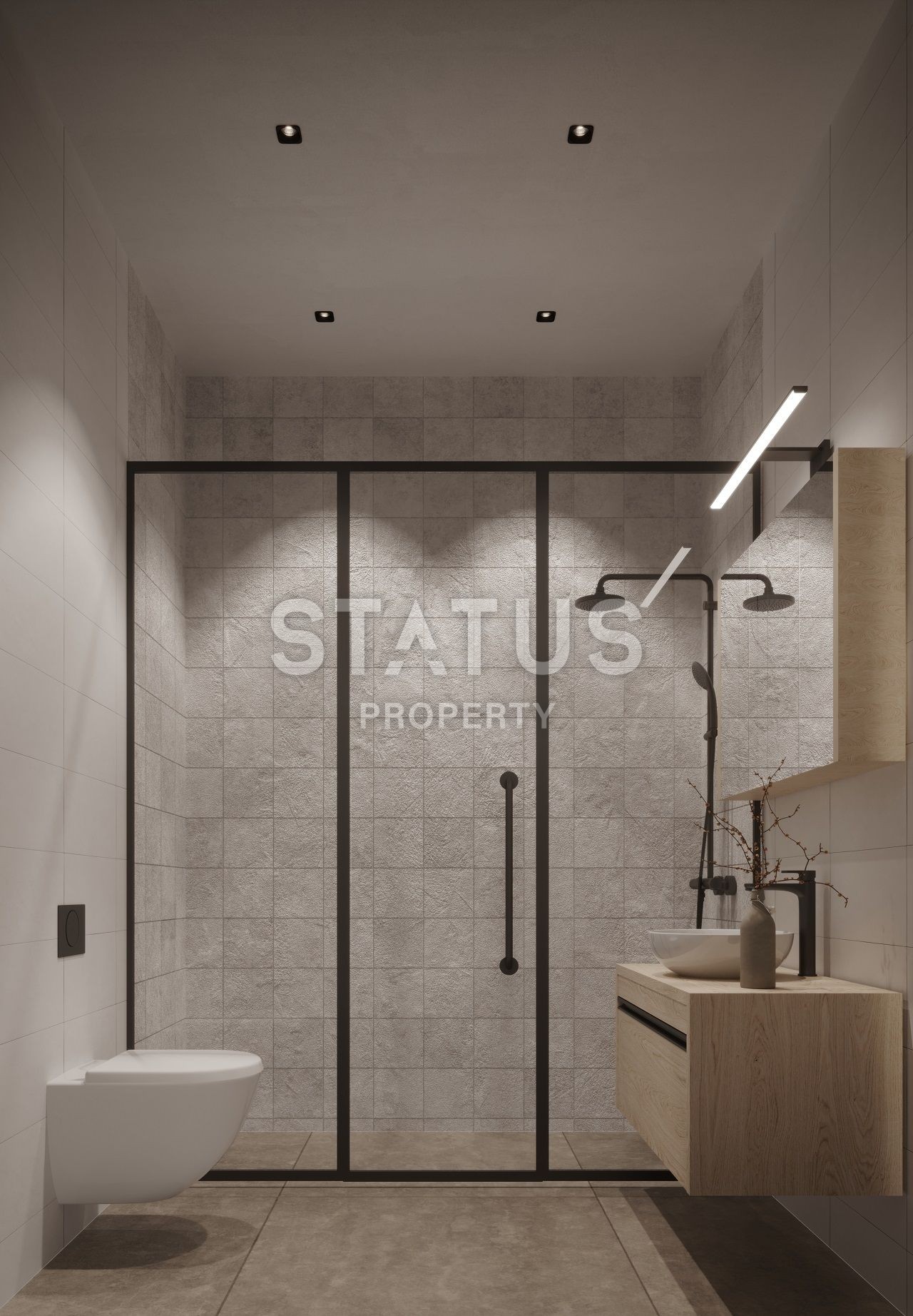 Двухкомнатная квартира 79 м? с садом 33 м? в новом комплексе в Алсанджаке фото 26