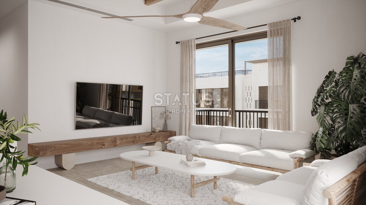 Apartment 2+1 (117 m?) with a private garden in a new complex in Alsancak фото 14