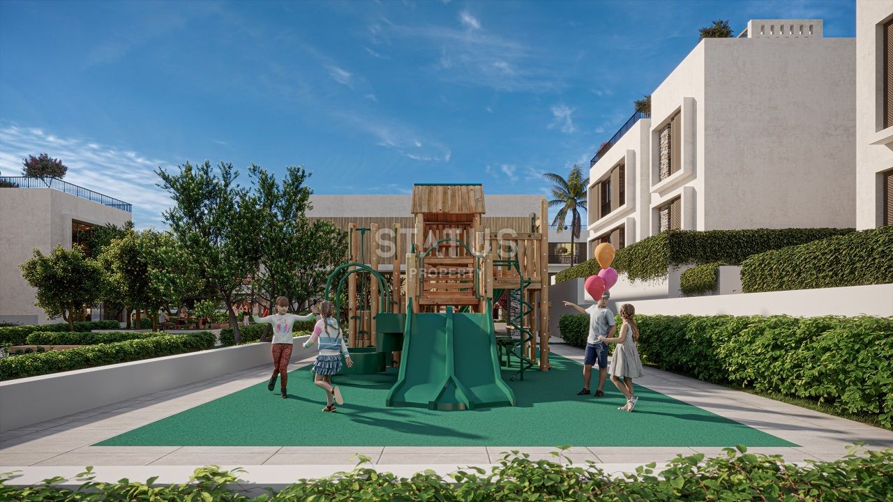 Apartment 3+1 (139 m?) with a private garden in a new complex in Alsancak фото 3