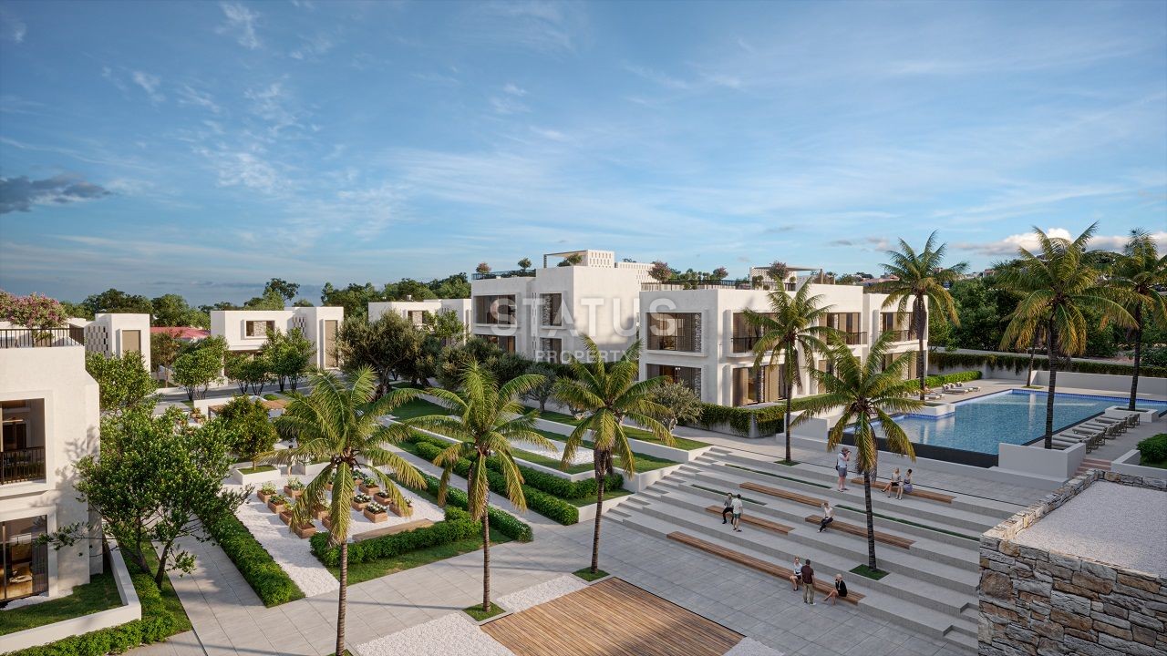 Apartment 3+1 (139 m?) with a private garden in a new complex in Alsancak фото 9