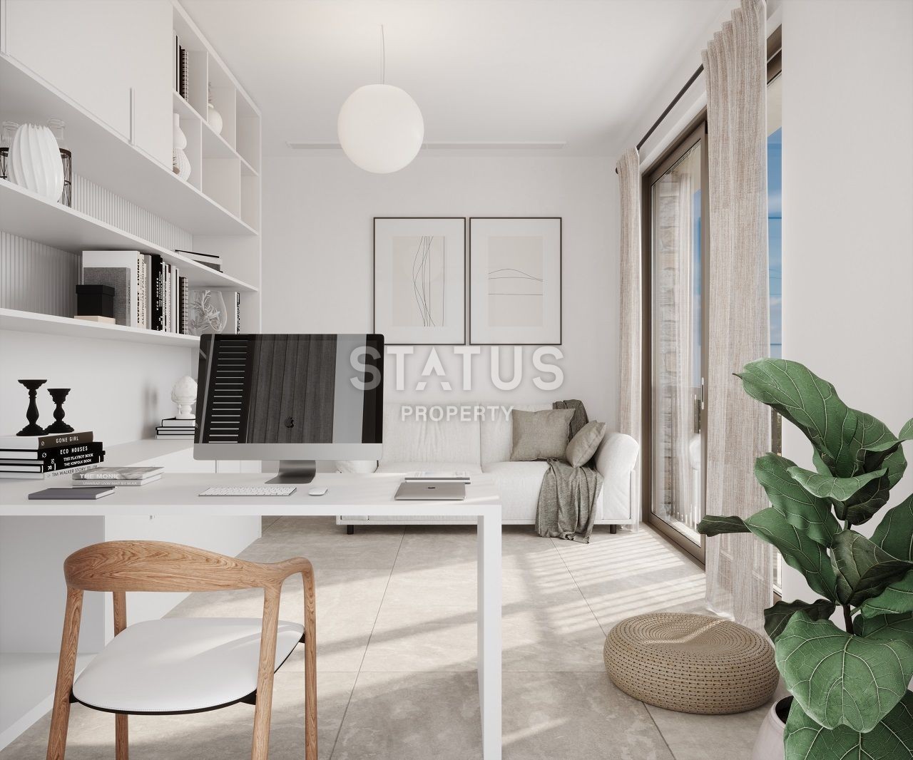 Apartment 3+1 (139 m?) with a private garden in a new complex in Alsancak фото 32