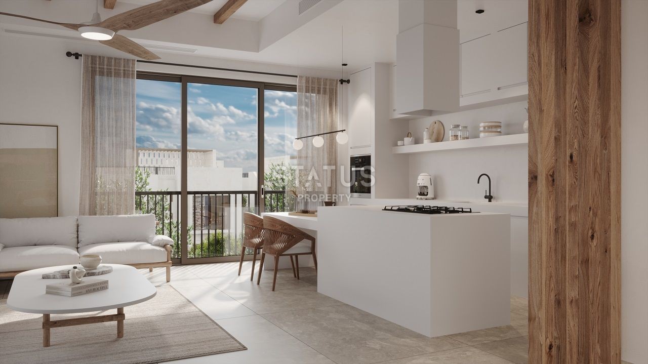 Квартира 3+1 Penthouse 150  м? c террасой 67 м? в новом комплексе в Алсанджаке фото 1