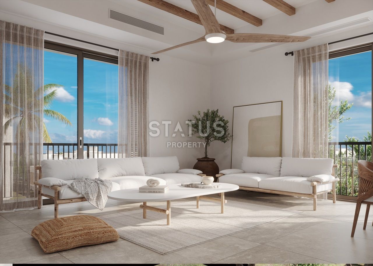 Квартира 3+1 Penthouse 150  м? c террасой 67 м? в новом комплексе в Алсанджаке фото 2