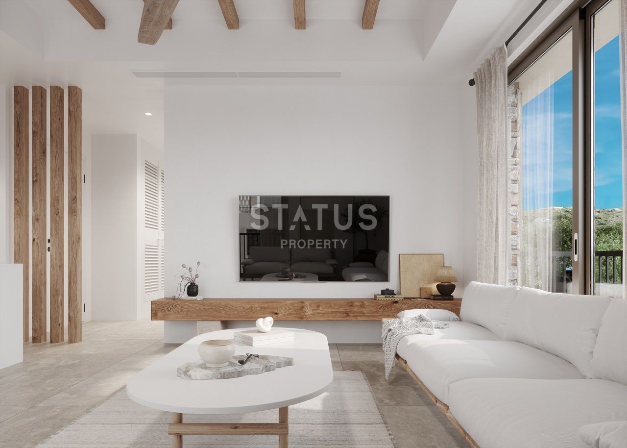 Квартира 3+1 Penthouse 150  м? c террасой 67 м? в новом комплексе в Алсанджаке фото 3