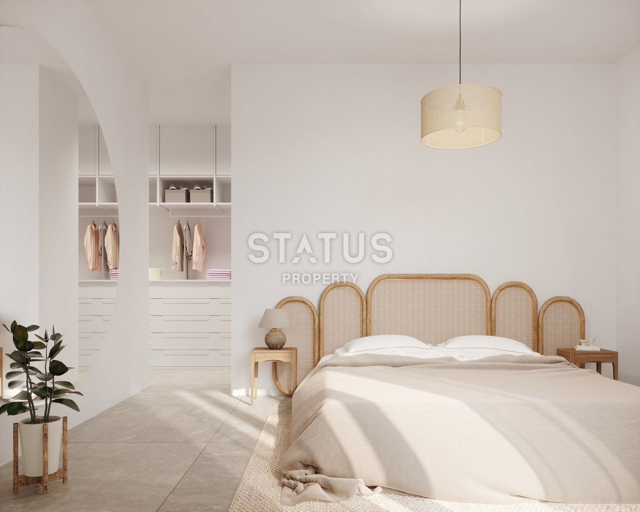 Квартира 3+1 Penthouse 150  м? c террасой 67 м? в новом комплексе в Алсанджаке фото 6