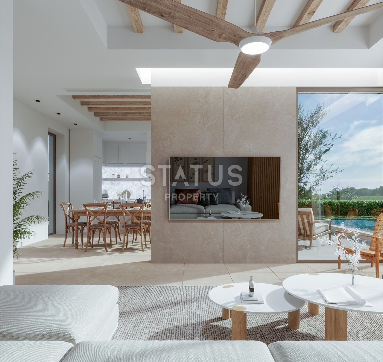 Villa 3+1 (205 m?) with a private garden in Alsancak фото 8