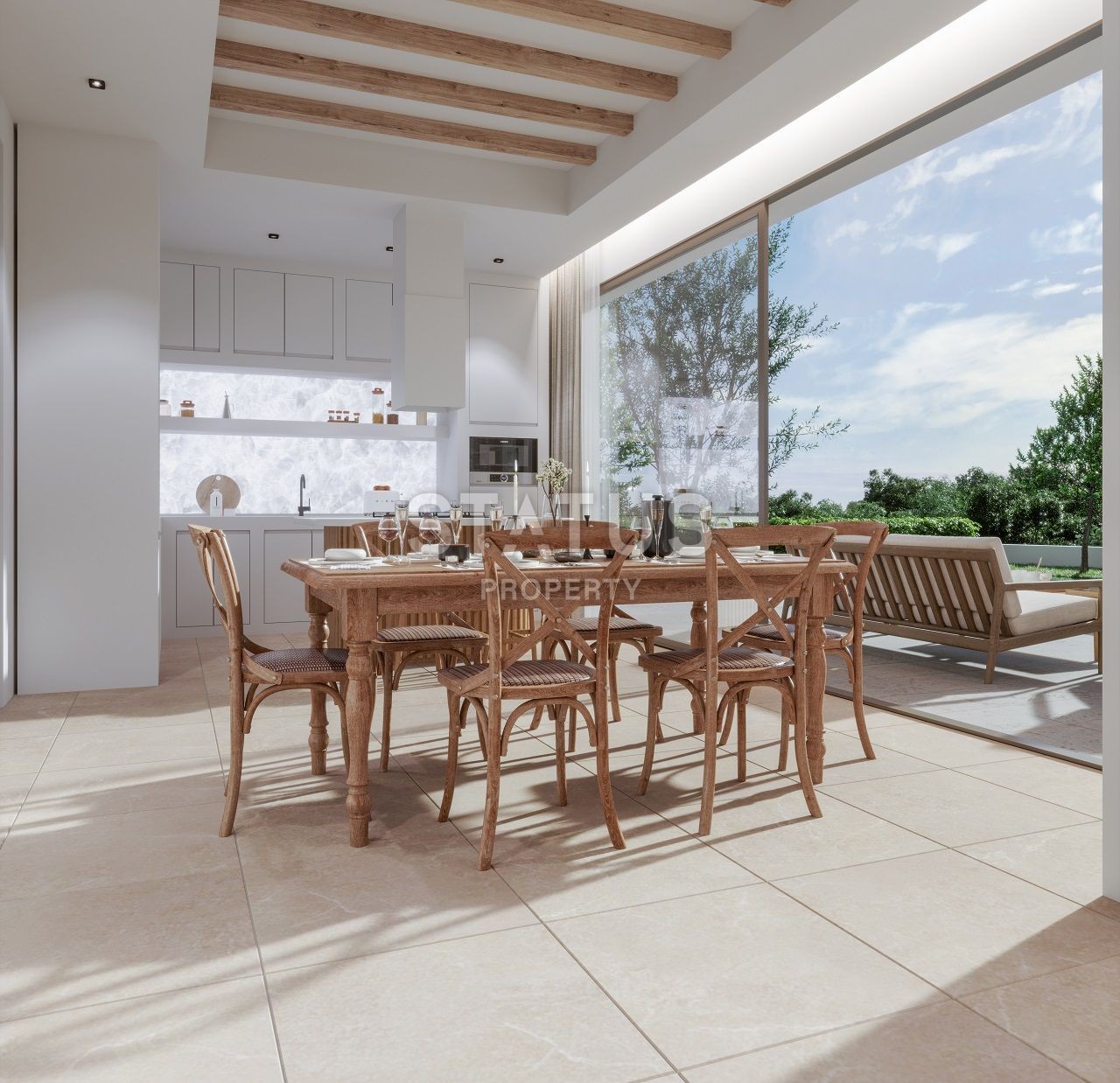 Villa 3+1 (205 m?) with a private garden in Alsancak фото 9